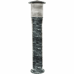 Dabmar D350-LED-VG Contemporary Line Voltage Verde Green LED Outdoor Landscape Lighting Design Bollard