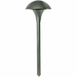 Dabmar D5606-LB6-40K-BZ Large Top Mushroom Modern Line Voltage Bronze LED Exterior Pathway Landscaping Light