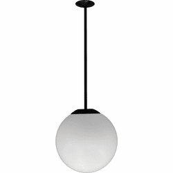 Dabmar D7500-24-B Contemporary Black 24" Drop Lighting