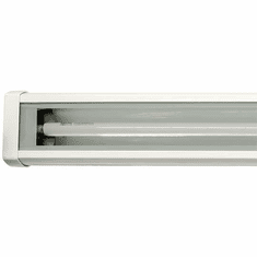 Dabmar DF9402-W Flourescent Linear Flood & Sign Modern Line Voltage White Flourescent Exterior Sign Lighting