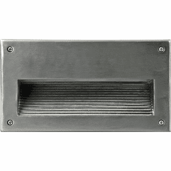 Dabmar DSL1003-LED-SS304 Recessed Lens Contemporary Line Voltage Stainless Steel LED Indoor / Outdoor Step Lighting