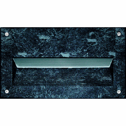 Dabmar DSL1003-LED-VG Recessed Lens Modern Line Voltage Verde Green LED Interior / Exterior Step Light