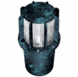 Dabmar DW15-LEDF-VG Beacon Modern Line Voltage Verde Green LED Exterior Well Light Flood Light