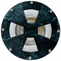 Dabmar DW4780-LED18S-VG Medium Drive Over Modern Line Voltage Verde Green LED Exterior Well Light