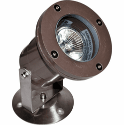Dabmar FG313-BZ Bronze Fiberglass Halogen Line Voltage Outdoor Fiberglass Pond/Fountain Underwater Light