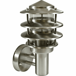 Dabmar GM125-LED6-SS Stainless Steel Modern Stainless Steel LED Exterior Wall Light