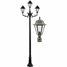 Dabmar GM1303S-LED16-BZ Daniella Bronze LED Outdoor Pole Lighting Fixture
