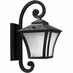 Dabmar GM210-B Small Wall Black Exterior Wall Lighting