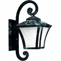 Dabmar GM210-VG Small Wall Verde Green Outdoor Wall Lighting Fixture