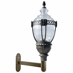 Dabmar GM670-BZ Clear Acorn Modern Bronze Outdoor Wall Lighting Fixture