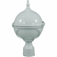 Dabmar GM982-W White Outdoor Powder Coated Cast Aluminum Wall Lighting Sconce