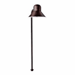 Dabmar LV217-LED-ABZ Contemporary Antique Bronze LED Low Voltage Outdoor Landscape Light Fixture Path Light