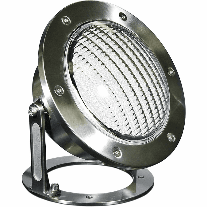 Dabmar LV302-SS316 Modern Marine Grade Stainless Steel Halogen Low Voltage Outdoor 316 Marine Grade Underwater Light