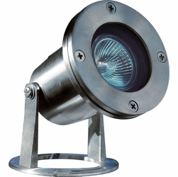 Dabmar LV323-SS316 Contemporary 316 Marine Grade Stainless Steel Halogen Low Voltage Outdoor Pond/Fountain Underwater Light