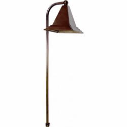 Dabmar LV46-LED-ABZ Modern Antique Bronze LED Low Voltage Exterior Residential Landscape Lighting Path Light