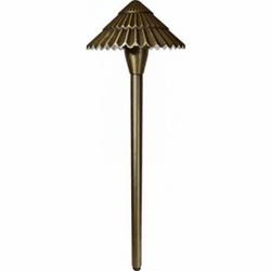 Dabmar LV48-LED-WBS Contemporary Weathered Brass LED Low Voltage Outdoor Landscaping Light Path Light