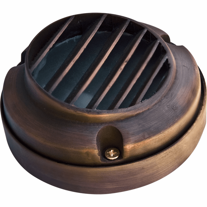 Dabmar LV610-ABZ Modern Antique Bronze Halogen Outdoor Deck Light