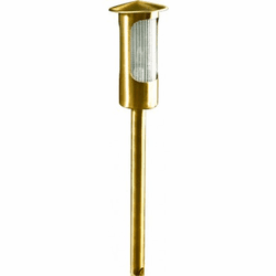 Dabmar LV63-LED-BS Modern Brass LED Low Voltage Exterior Landscape Light Path Light