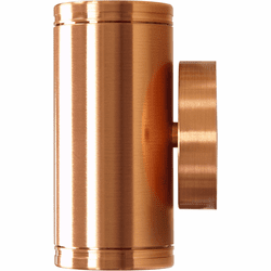 Dabmar LV65-CP Modern Copper Halogen Outdoor Surface Mount Wall Lamp