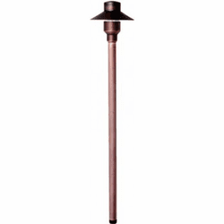 Dabmar LV74-LED-ABZ Contemporary Antique Bronze LED Low Voltage Outdoor Landscape Lighting Path Light
