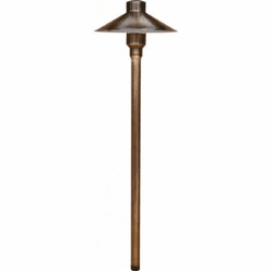 Dabmar LV75-LED-WBS Contemporary Weathered Brass LED Low Voltage Outdoor Landscaping Light Path Light