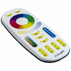 Dabmar P-RMT-MR16-LED-4W-MC Contemporary Exterior Full Touch 4-Zone Group Control Remote