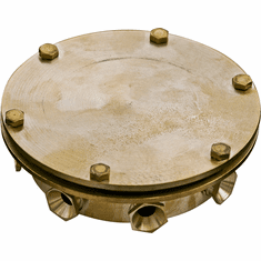 Dabmar UWB-8 Brass Exterior 8-Way Underwater Junction Box