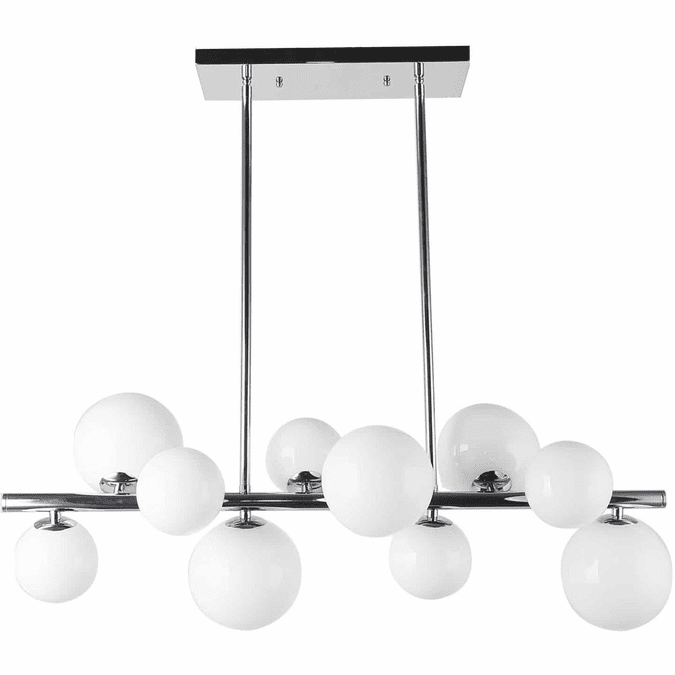 Dainolite GLA-3110HP-PC Glasgow Modern Polished Chrome Kitchen Island Lighting