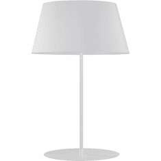 Dainolite GTC-R281T-MW-WH Gretchen Contemporary Matte White Table Lamp Lighting