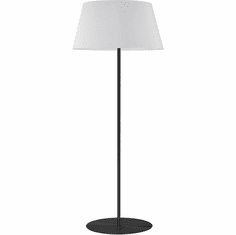 Dainolite GTC-R631F-MB-WH Gretchen Contemporary Matte Black Floor Lamp Light
