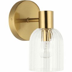 Dainolite VIE-81W-AGB Vienna Modern Aged Brass Light Sconce