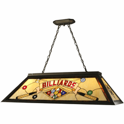 Dale Tiffany FTH10021 Billiards Tiffany Antique Bronze Kitchen Island Light Fixture