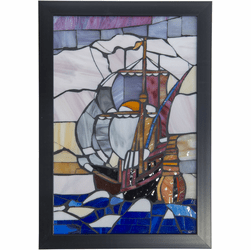 Dale Tiffany M0001M Sailboat Tiffany Wall Dcor