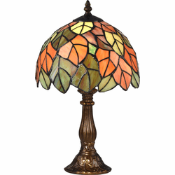 Dale Tiffany STT16091 Cape Reinga Tiffany Antique Bronze Accent Table Lamp