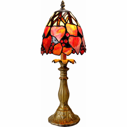 Dale Tiffany TA19209 Estelle Tiffany Antique Bronze Accent Lamp
