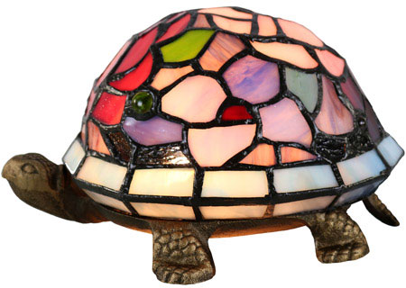 Dale Tiffany TA20109 Toto Turtle Tiffany Antique Bronze Accent Lamp ...