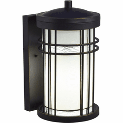 Dale Tiffany TW17026 Dijon Outdoor Modern Golden Black Outdoor Wall Lighting