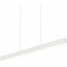 DALS Lighting LNFM48-CC-WH Boulevard Contemporary White LED Kitchen Island Light