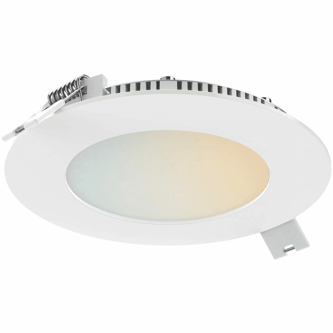 DALS Lighting DCPPNL4WH Modern White LED 4 Inch Smart Recessed Light