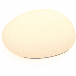 DALS Lighting DCP-RK10 Kayu Modern White LED 10" Rock Outdoor Landscape Lighting