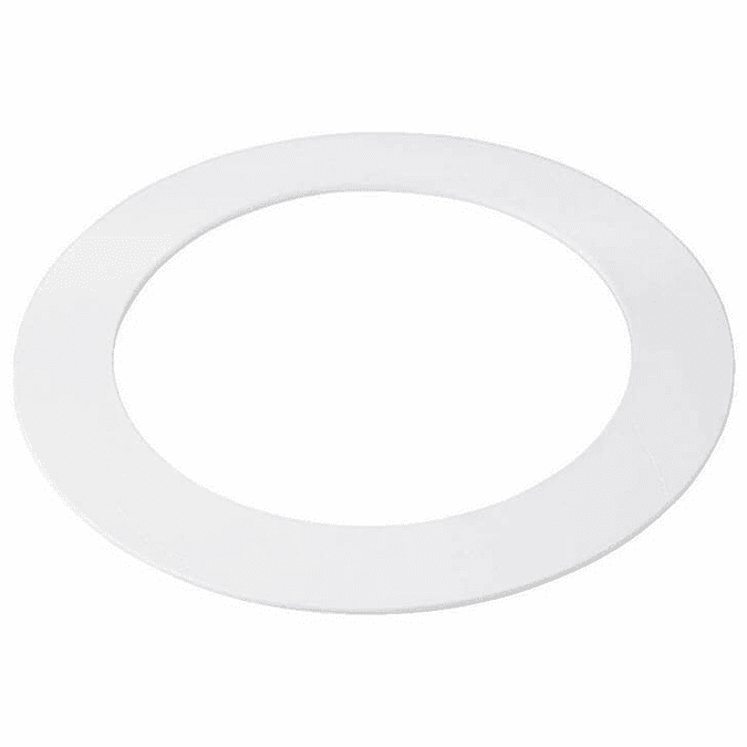 DALS Lighting LEDDOWNACC-GOOF4 Contemporary White Goof Ring for 4 Inch Recessed Lights