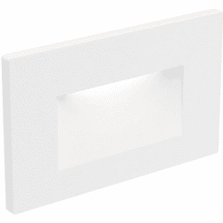 DALS Lighting LEDSTEP005D-CC-WH Camber Modern Black LED Exterior Step Lighting