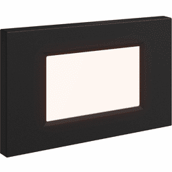 DALS Lighting LSTP07-CC-BK Ascend Contemporary Black LED Outdoor Step Lighting