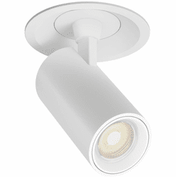 DALS Lighting MFD03-MW-CC-WH Aperture Contemporary White LED Recessed Lighting Spotlight