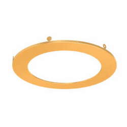 DALS Lighting REC-TRIM6-GD Modern Gold 6" Recessed Light Trim