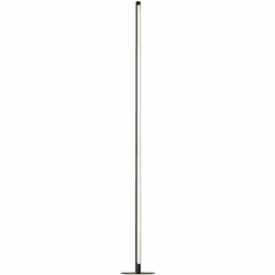 DALS Lighting SM-STFL50-BK Contemporary Black LED Smart Wi-Fi Light Floor Lamp