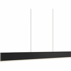 DALS Lighting SPD48-CC-BK Beam Modern Black LED 48" Island Lighting
