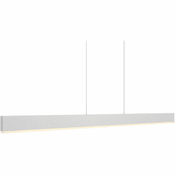 DALS Lighting SPD72-CC-WH Beam Contemporary White LED 72" Kitchen Island Lighting