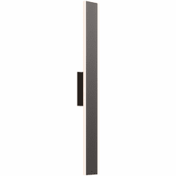 DALS Lighting SWS36-CC-BK Gemini Contemporary Black LED 48" Exterior Wall Lighting