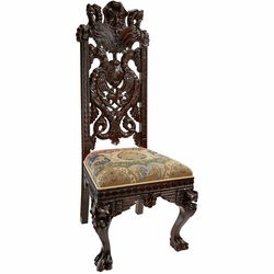 Design Toscano AF1304 Knottingley Manor Traditional Walnut Chair